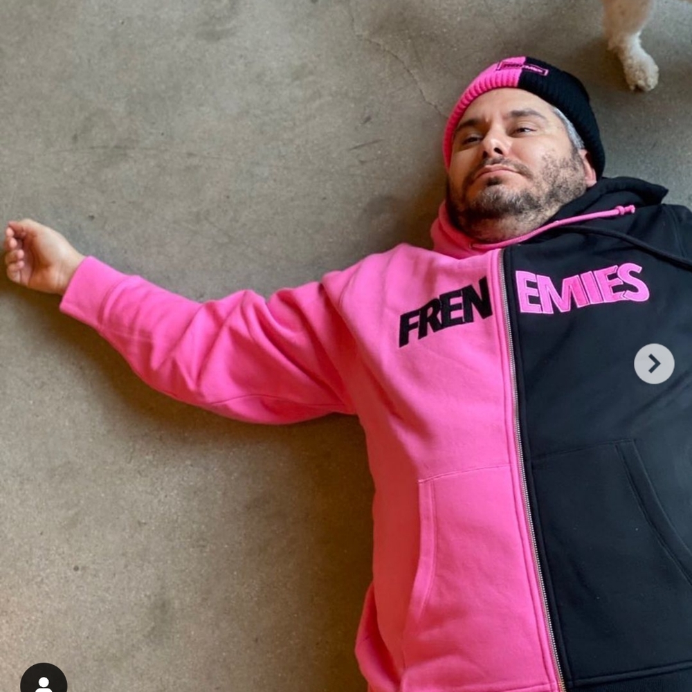 NWOT Teddy Fresh Frenemies limited edition split hoodie Ethan/Trisha zip…